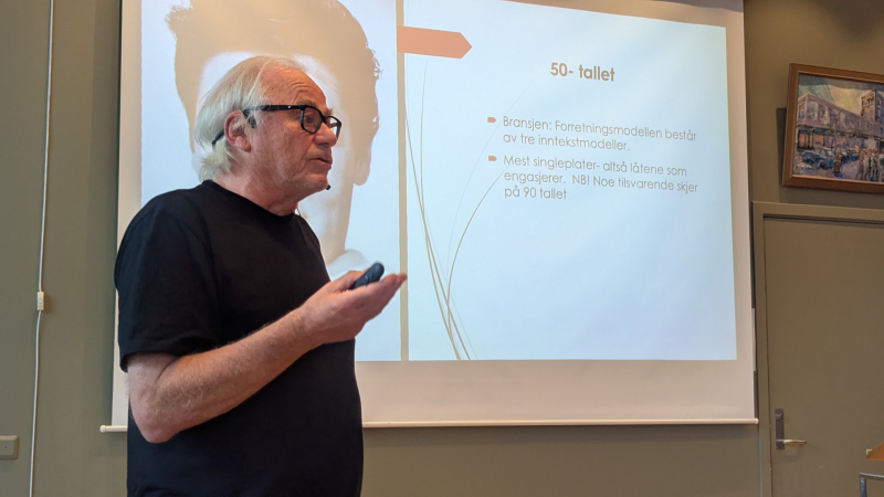 2.6: Erfaring/opplevelser fra musikkbransjen gjennom 50 år